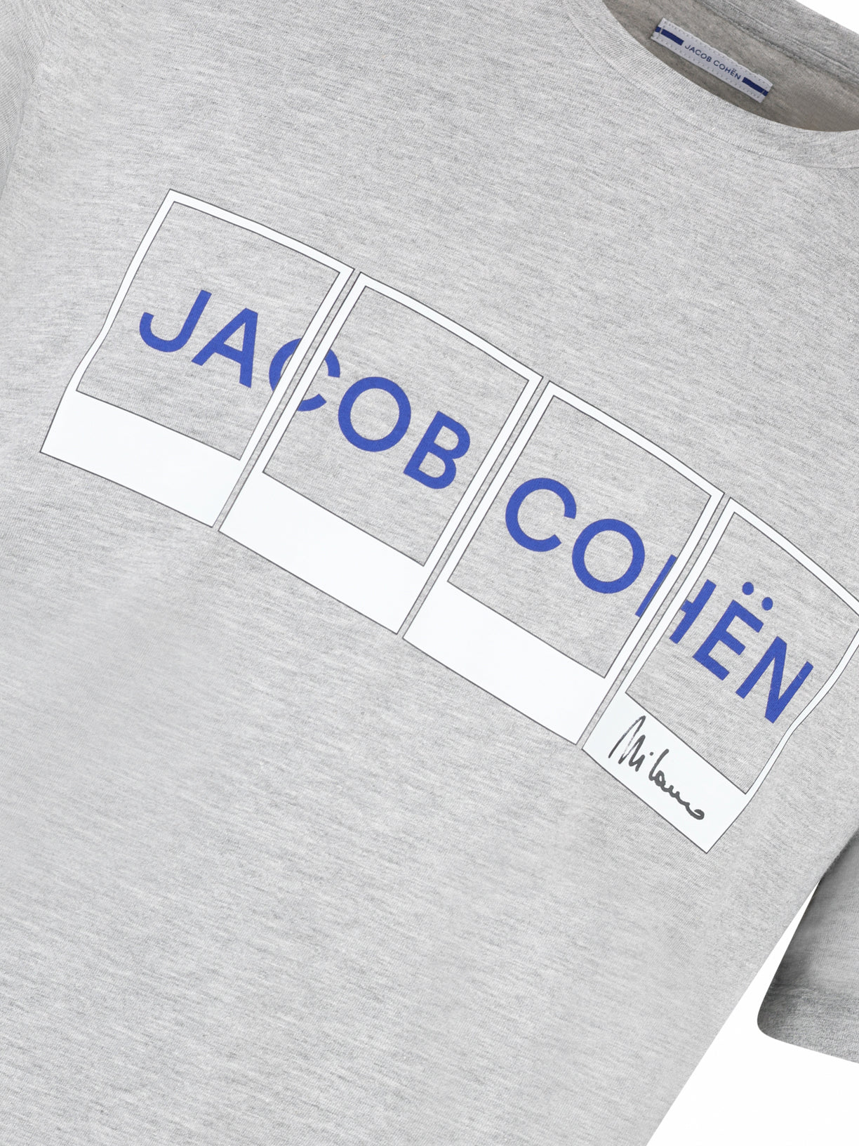 Load image into Gallery viewer, Jacob Cohen 4 Box Logo Tee Grey
