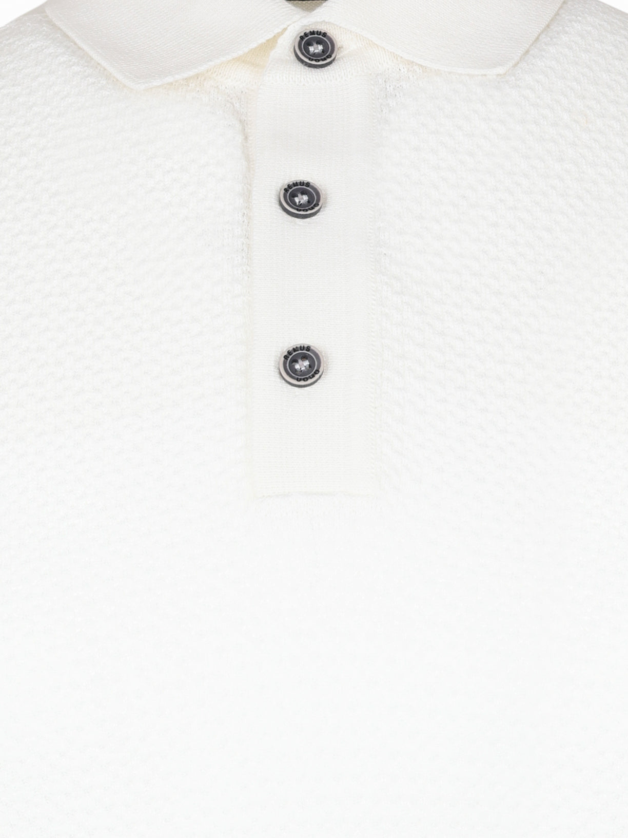 Load image into Gallery viewer, Remus Slim Fit Knit Polo White
