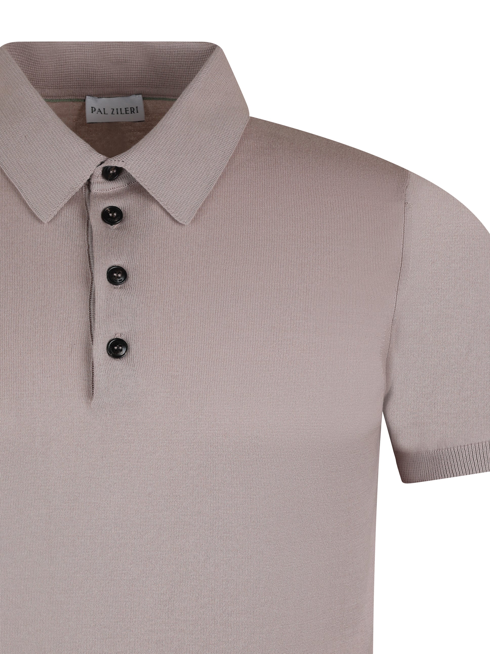 Pal Zileri Knitted Polo Beige