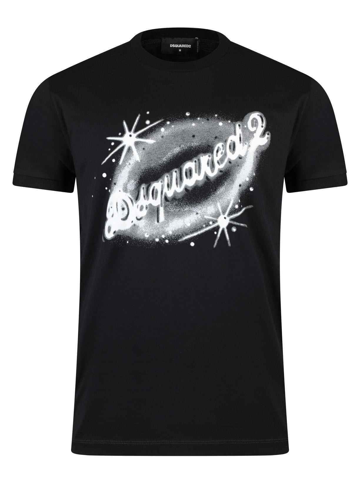 Load image into Gallery viewer, DSquared Star Logo T Black
