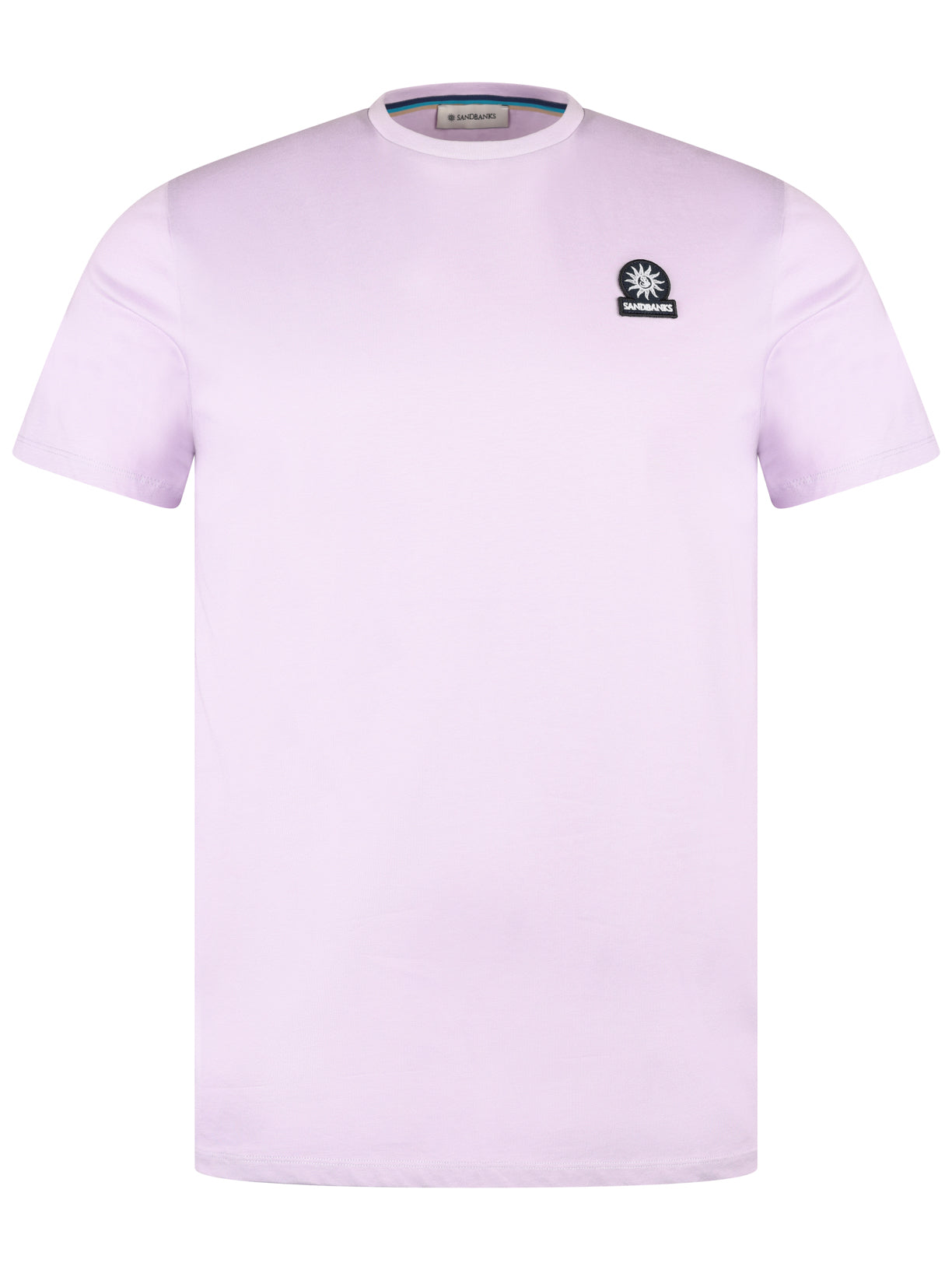 Load image into Gallery viewer, Sandbanks Badge Logo Tee Lilac
