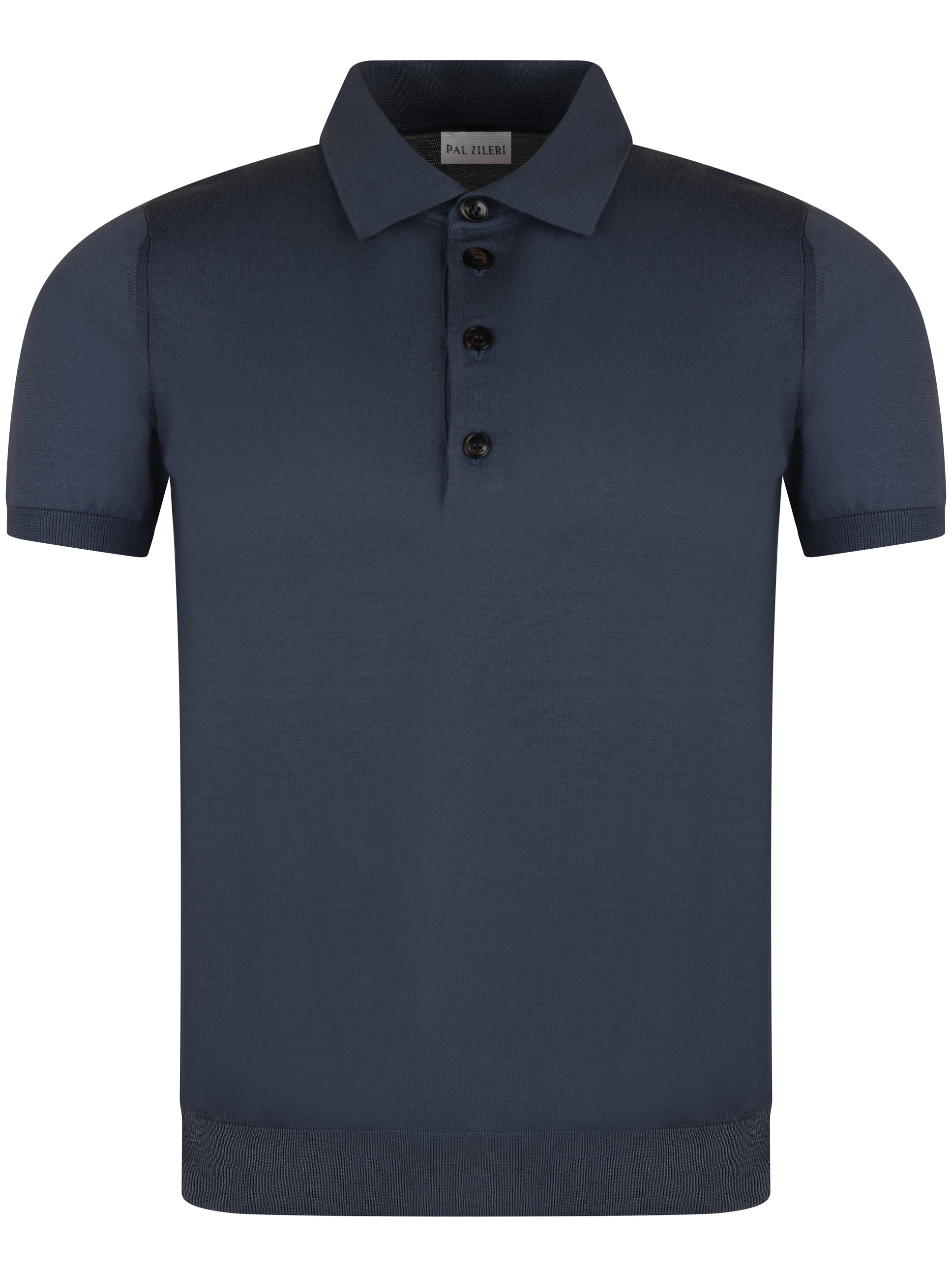 Load image into Gallery viewer, Pal Zileri Knitted Polo Blue
