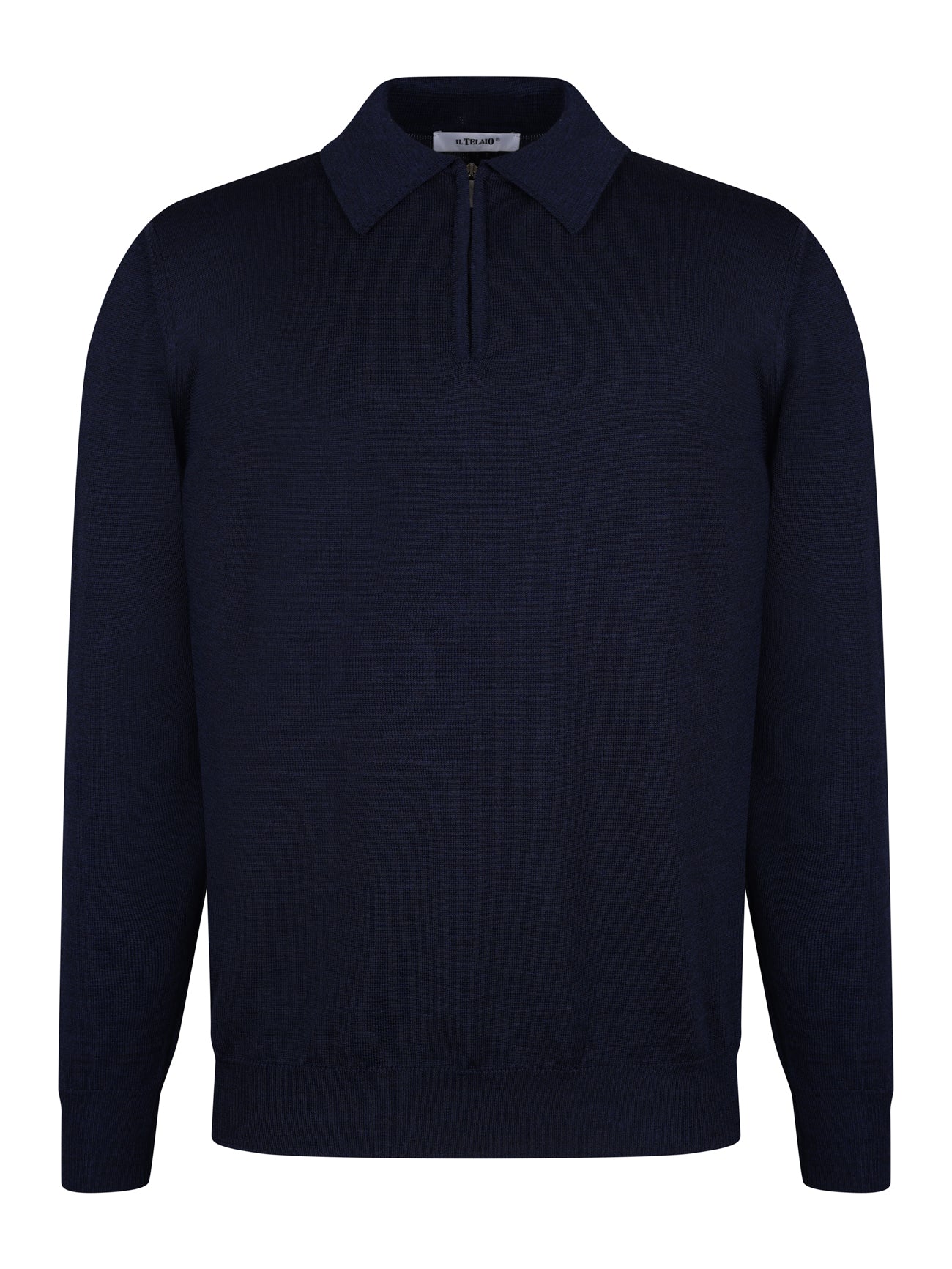 IL Telaio Zip Polo Navy