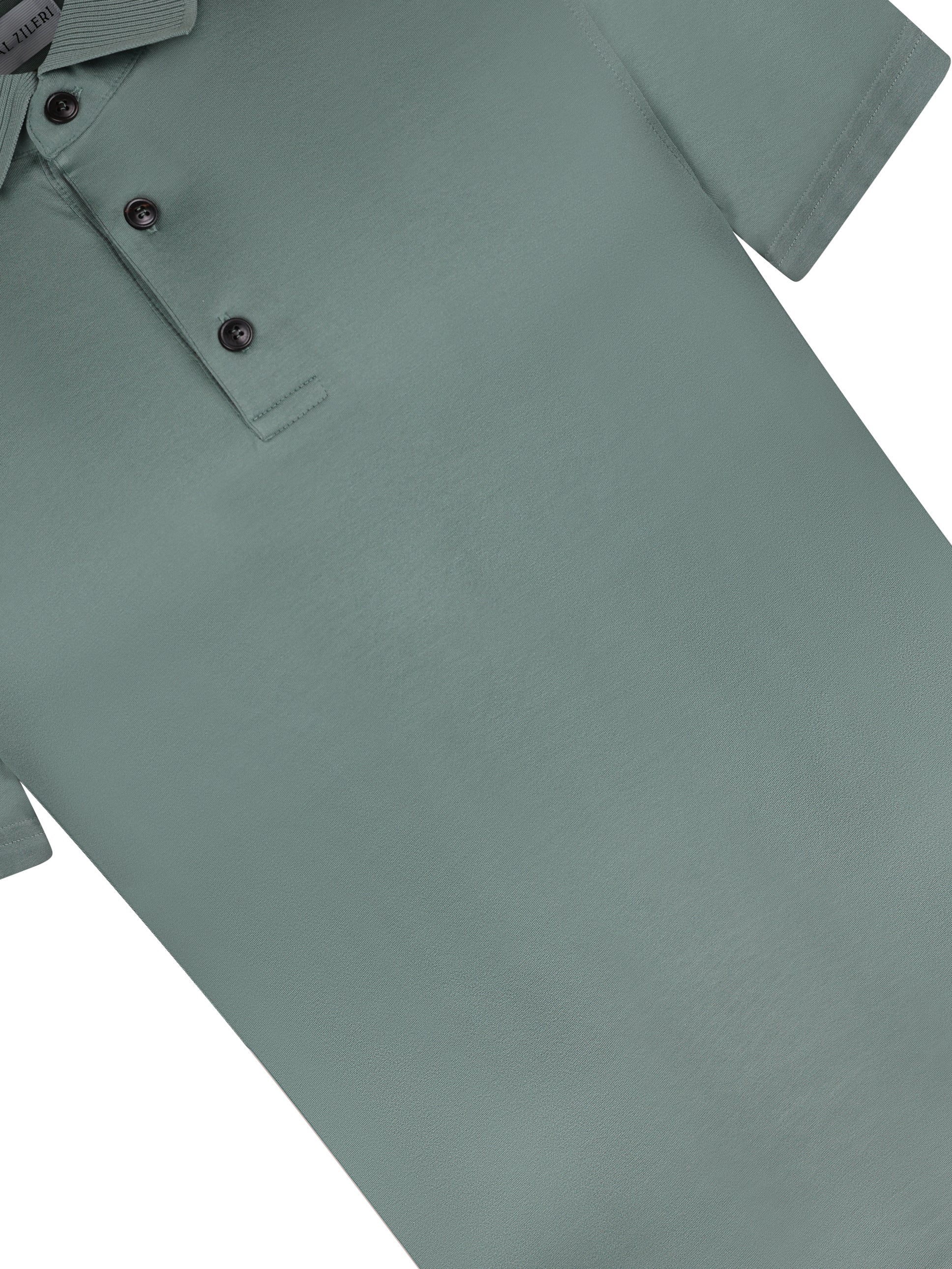 Pal Zileri Mercerised Polo Green