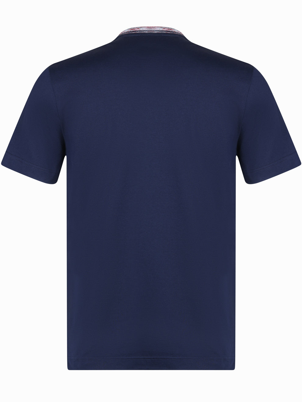 Load image into Gallery viewer, Missoni Contrast Collar T Shirt Navy
