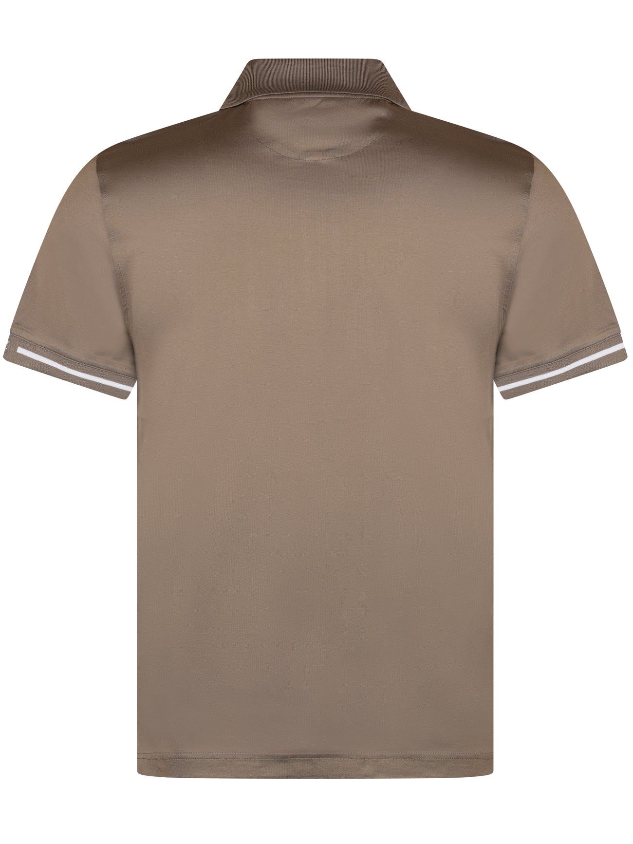 Load image into Gallery viewer, Pal Zileri Mercerised Zip Polo Sand
