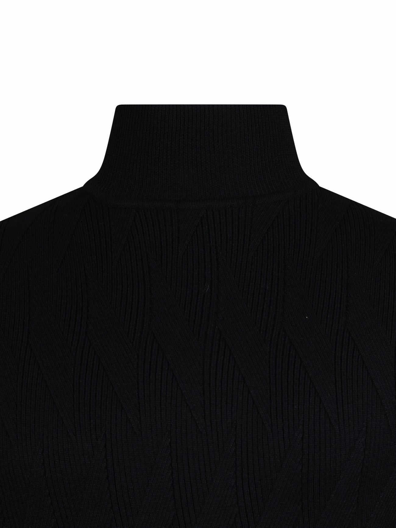 Sseinse Turtle Neck Woven Black