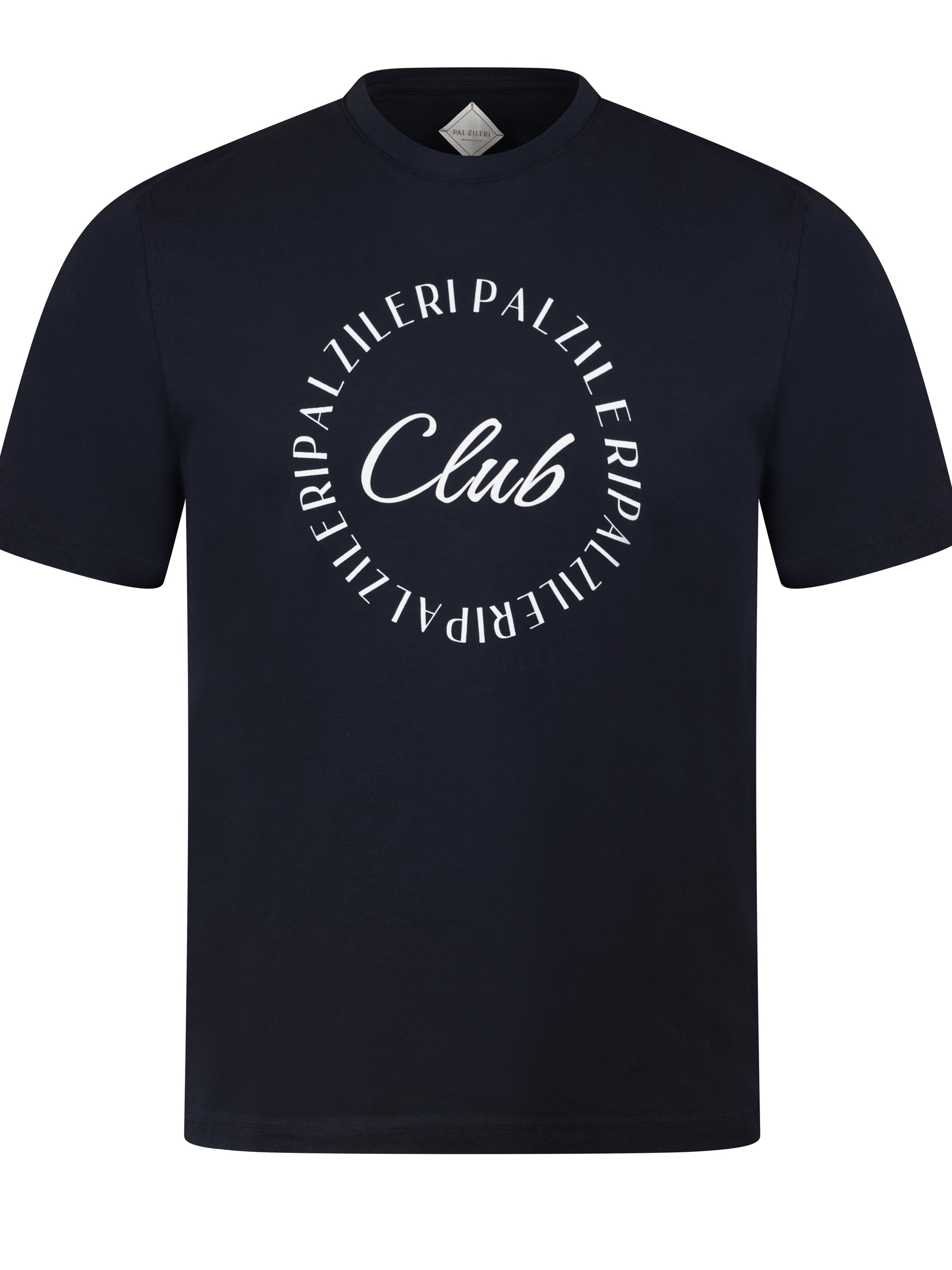 Pal Zileri Club Logo Tee Navy
