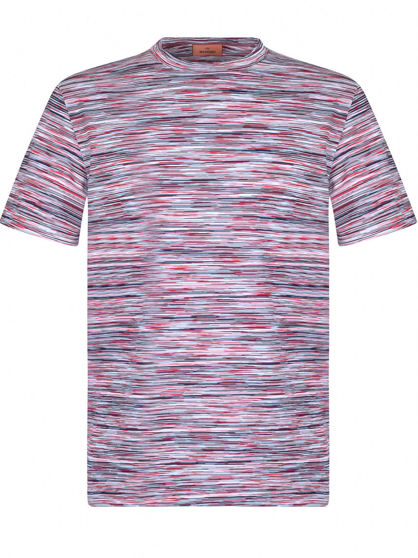 Load image into Gallery viewer, Missoni Stripe T Shirt Red
