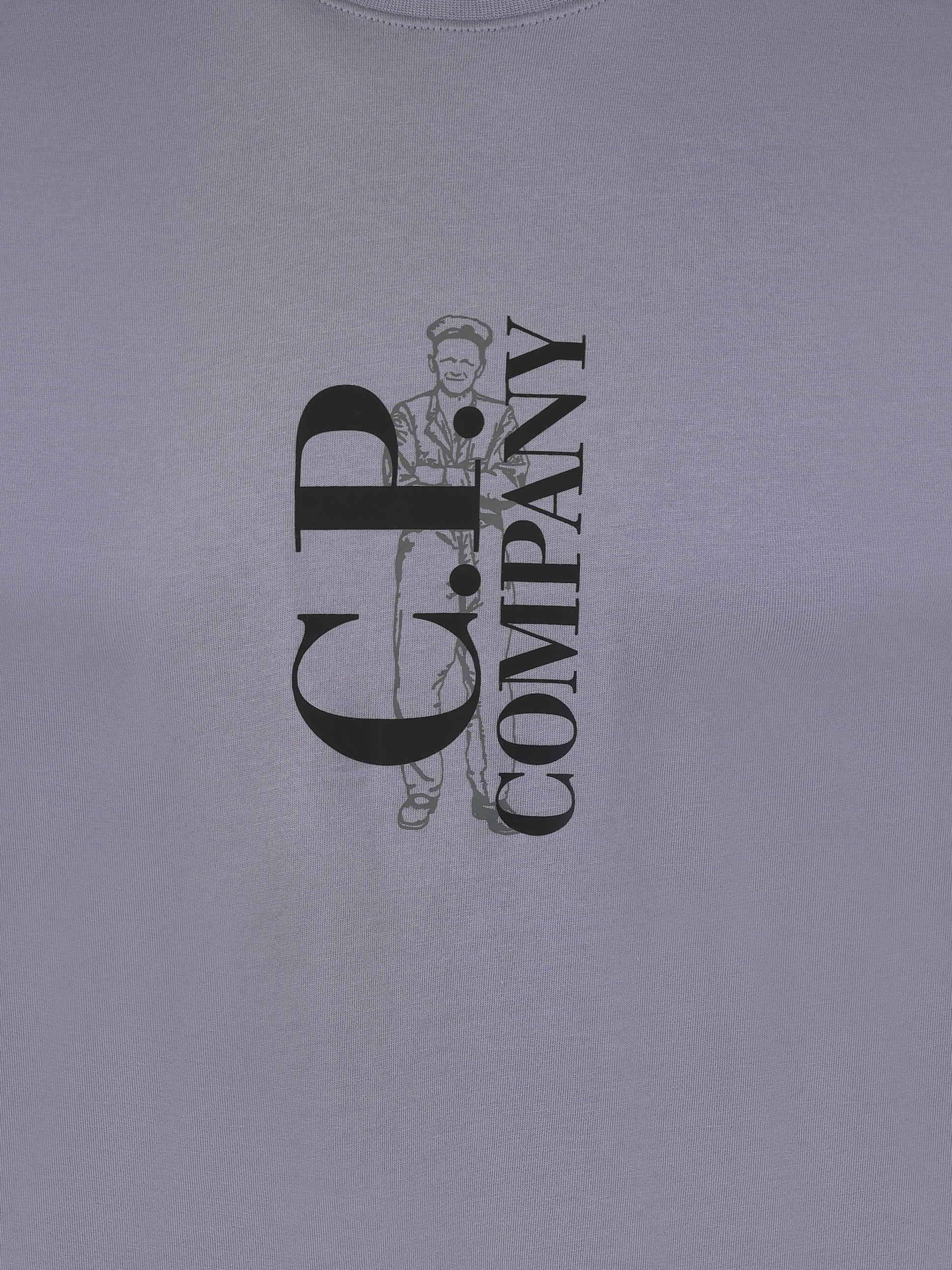 CP Company Sailor Tee Lilac