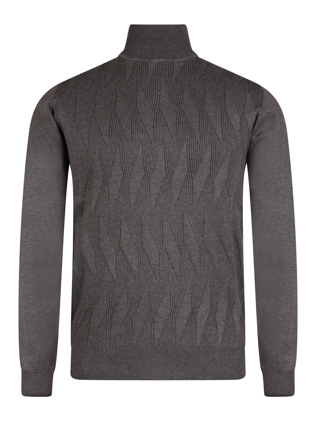 Sseinse Turtle Neck Woven Biscuit
