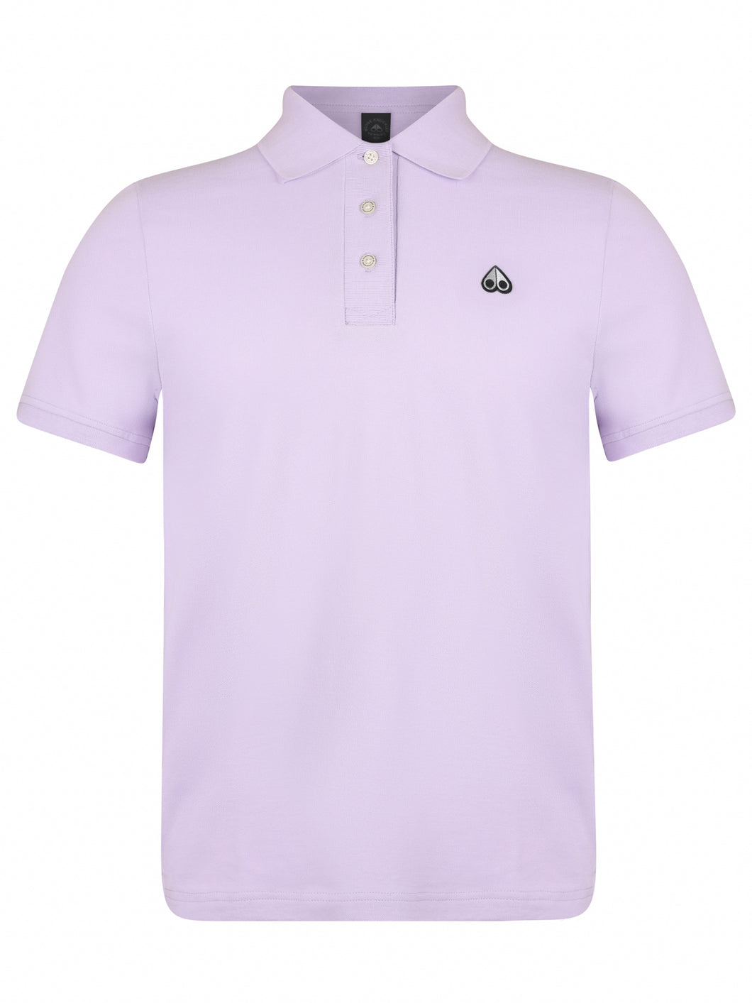 Moose Knuckles Logo Polo Shirt Lilac