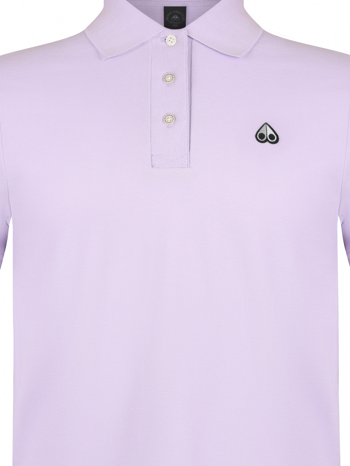 Load image into Gallery viewer, Moose Knuckles Logo Polo Shirt Lilac
