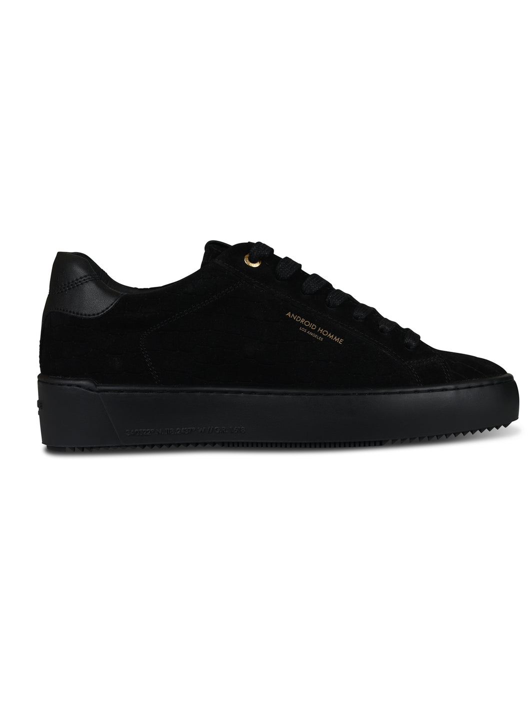 Android Homme Zuma Suede Croc Black
