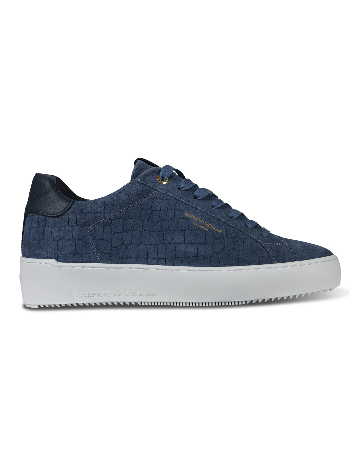Load image into Gallery viewer, Android Homme Zuma Suede Croc Blue
