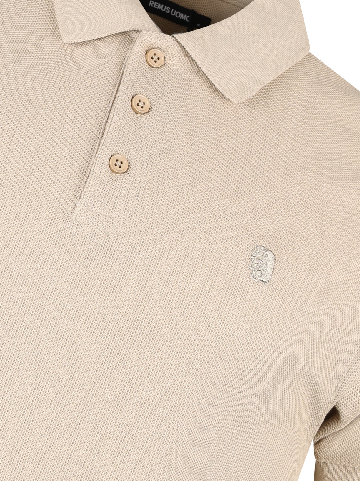 Load image into Gallery viewer, Remus Logo Polo Beige
