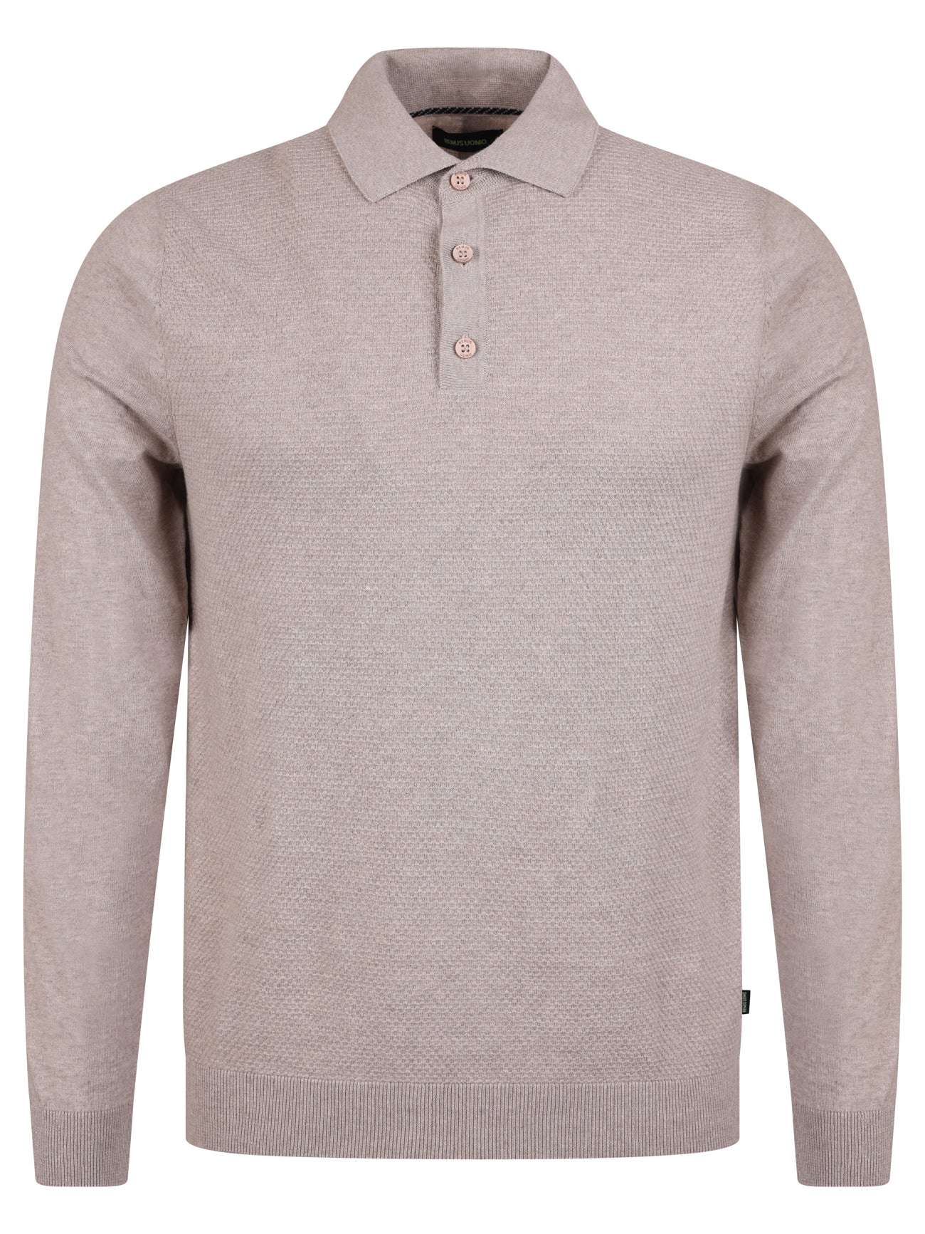 Remus Honeycomb Polo Oatmeal
