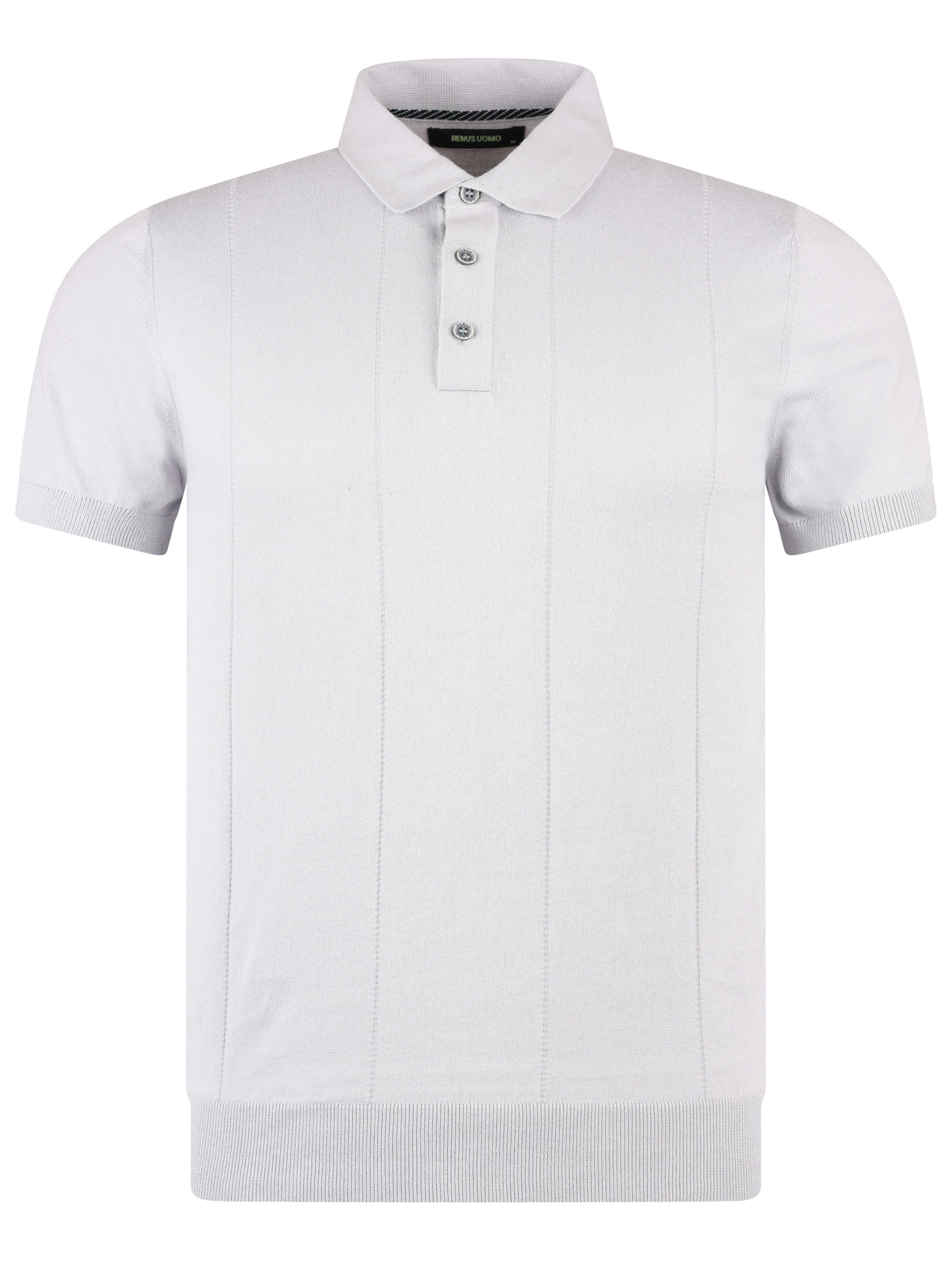 Load image into Gallery viewer, Remus Fine Knit Polo Grey
