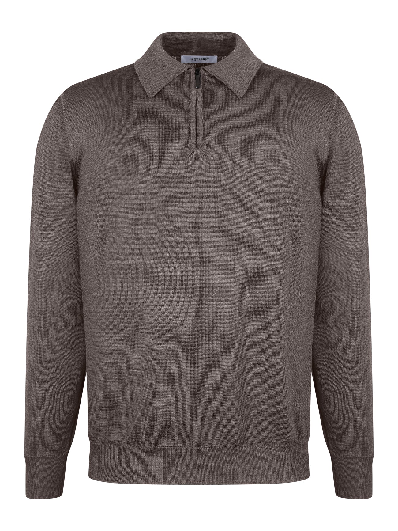 IL Telaio Zip Polo Brown