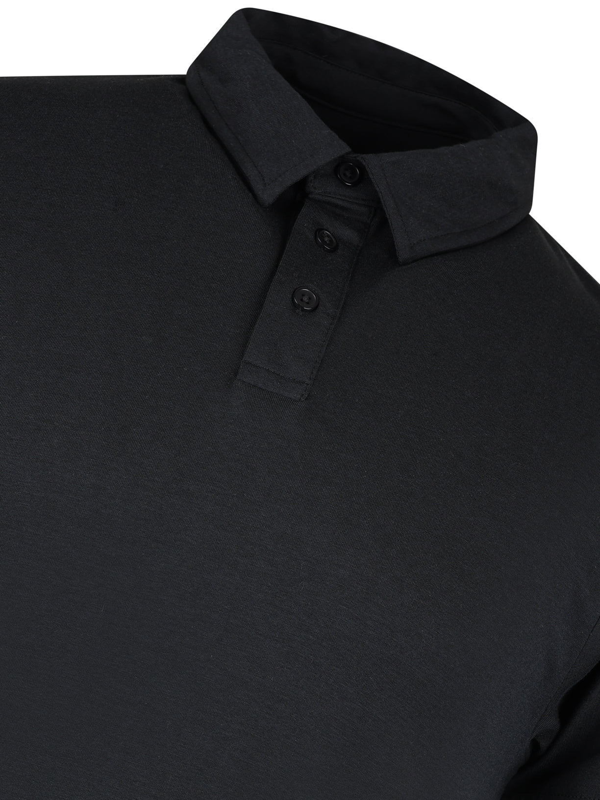 Load image into Gallery viewer, Remus Jersey Polo Shirt Black
