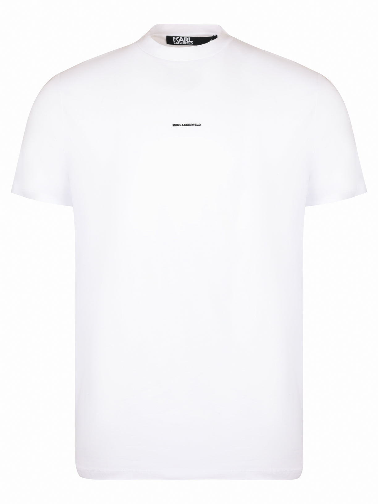 Load image into Gallery viewer, Lagerfeld Chest Logo Tee White
