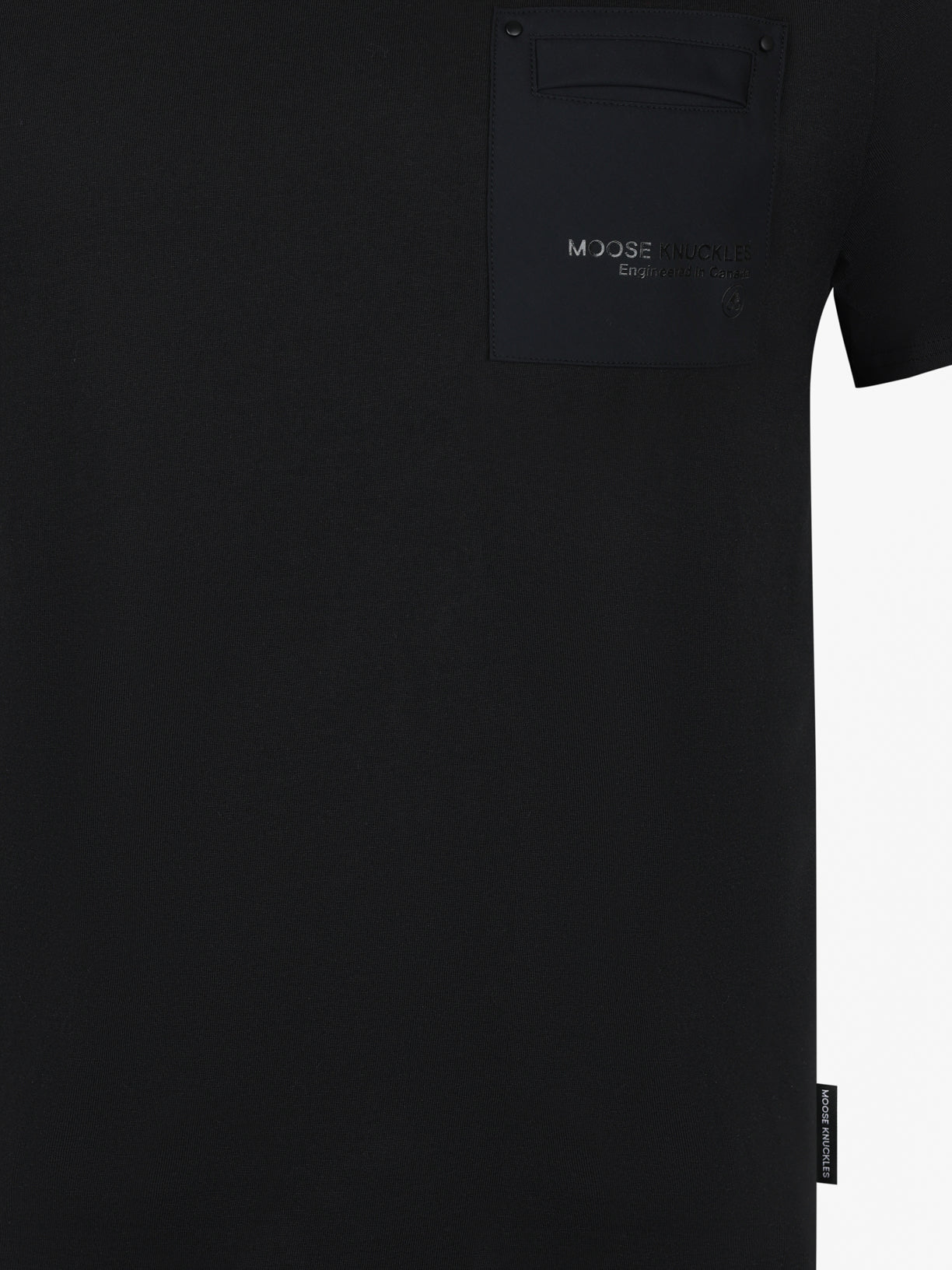 Load image into Gallery viewer, Moose Knuckles Dalon Tee Black
