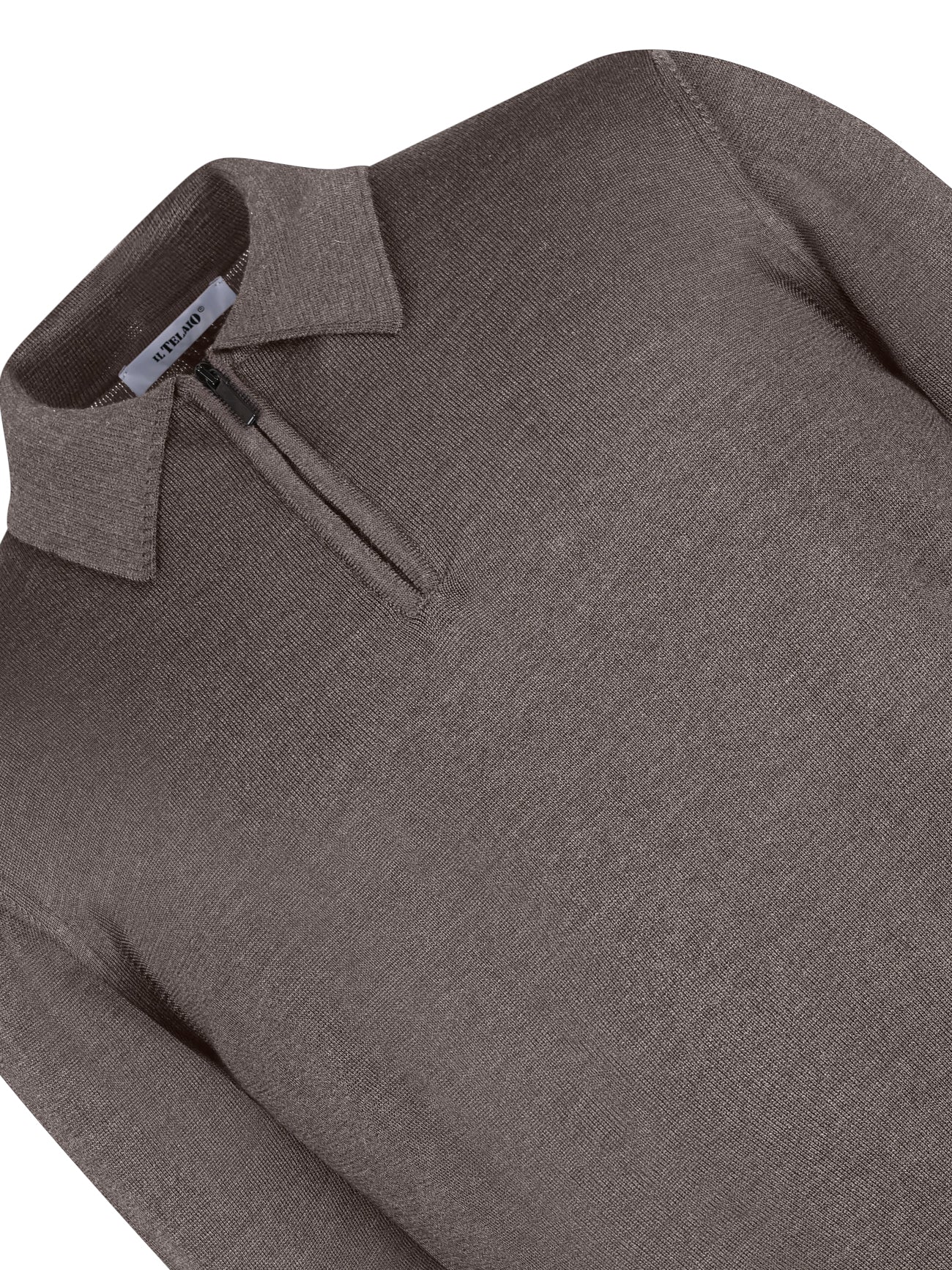 IL Telaio Zip Polo Brown