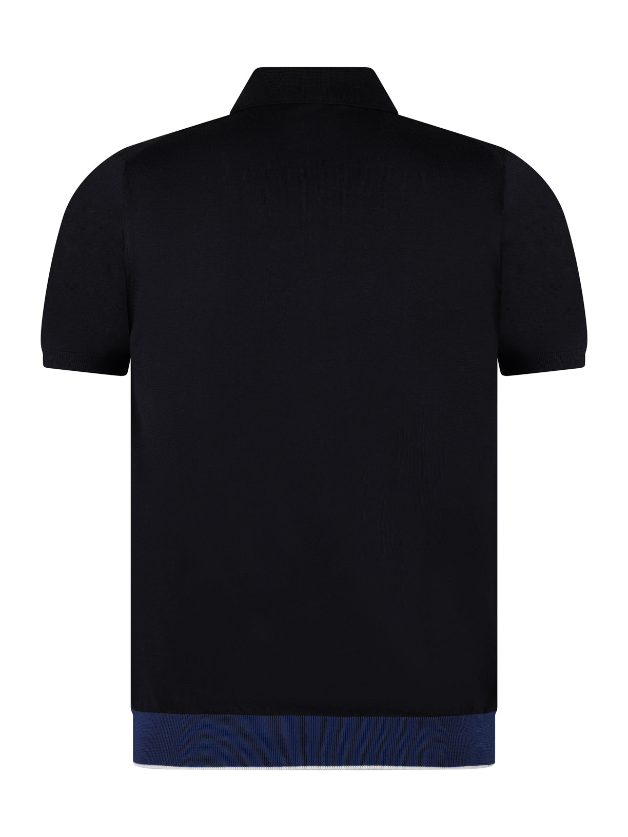 Load image into Gallery viewer, Pal Zileri Fine Knit Polo Navy
