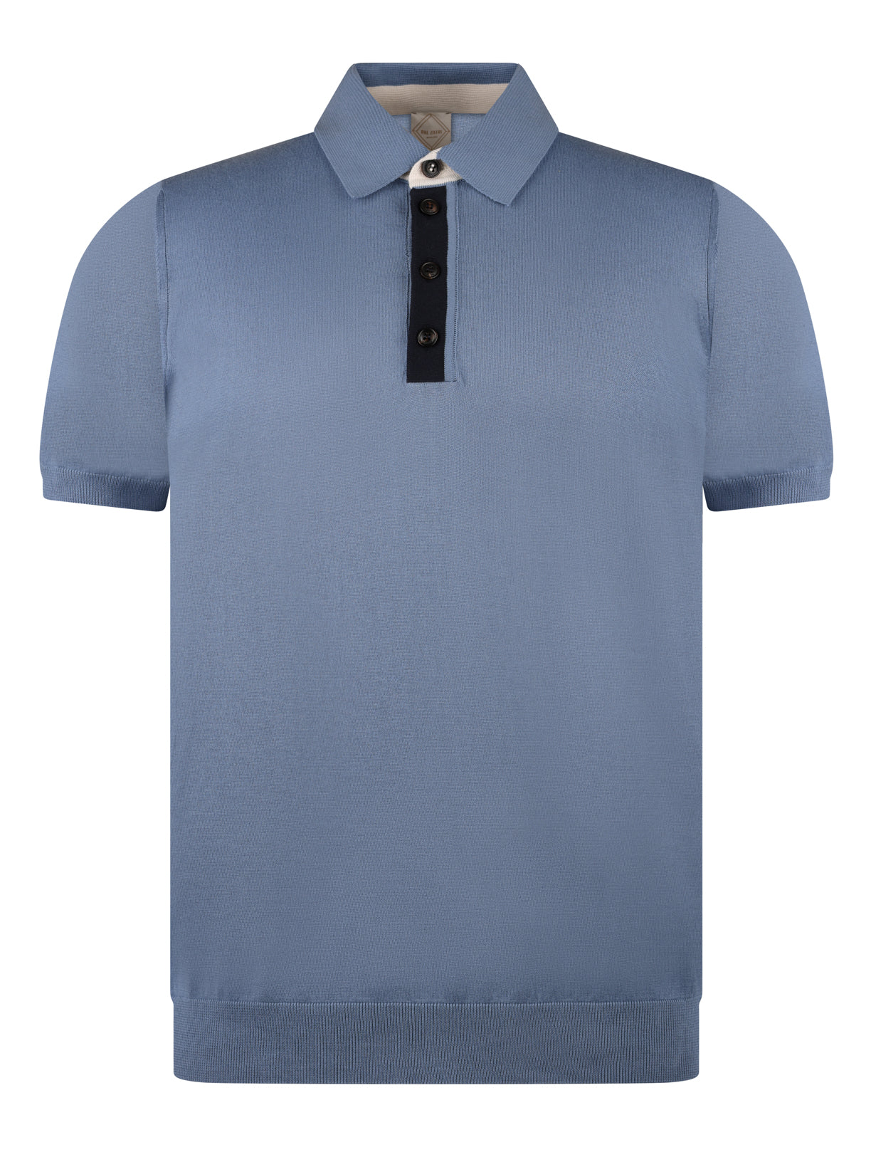Load image into Gallery viewer, Pal Zileri Knitted Polo Blue
