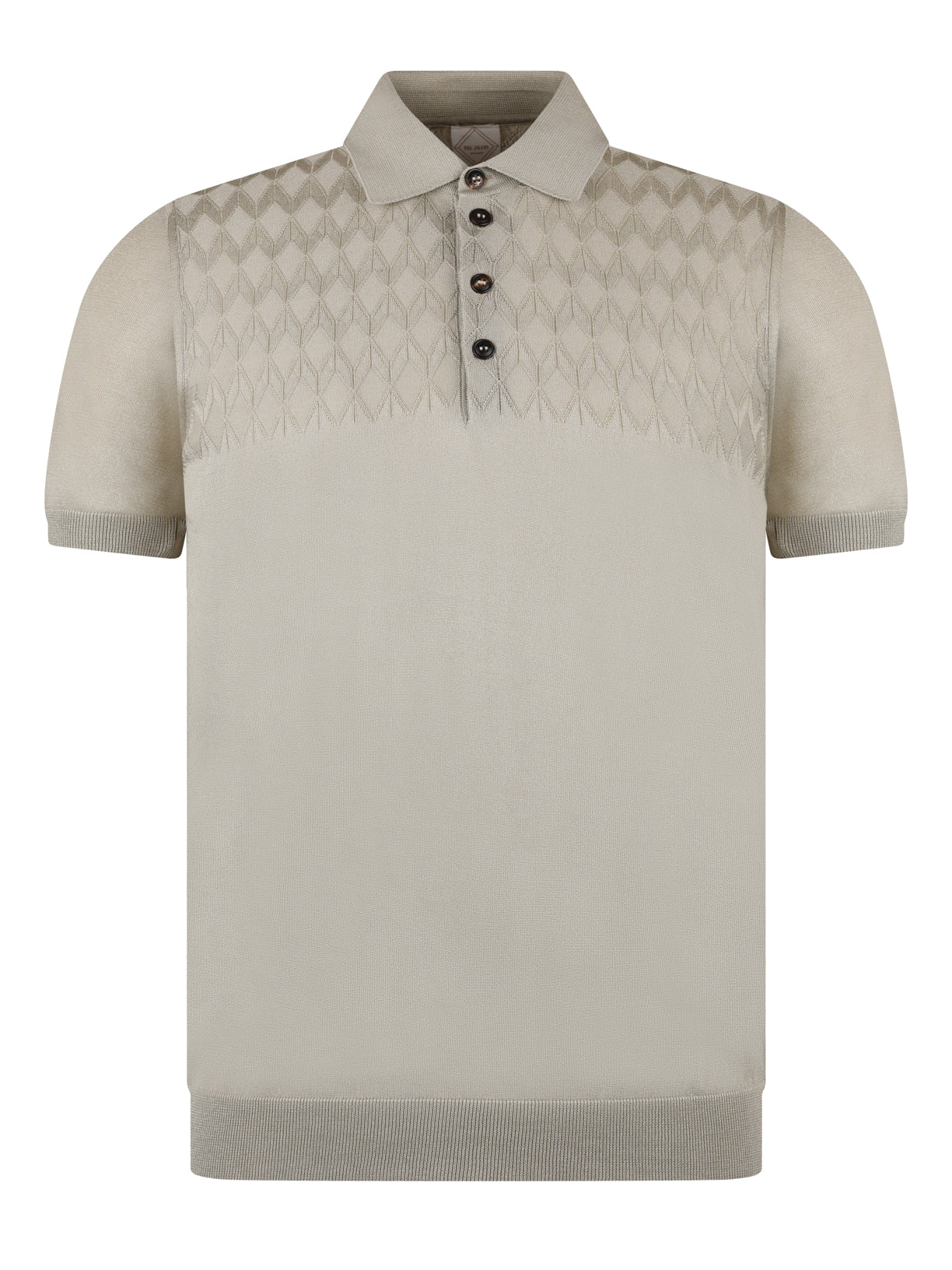 Load image into Gallery viewer, Pal Zileri Fine Knit Polo Beige
