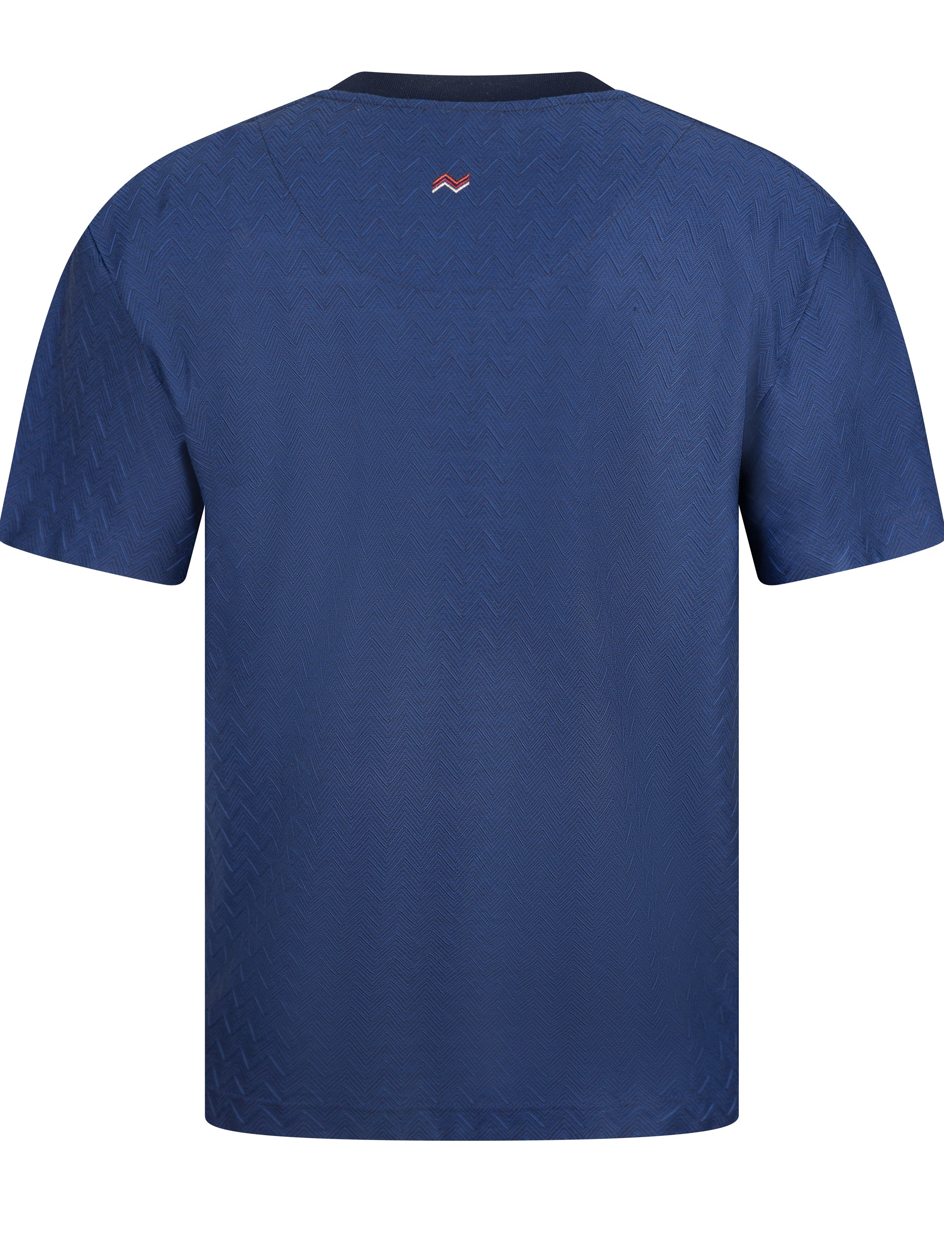 Load image into Gallery viewer, Missoni Chevron Tee Navy

