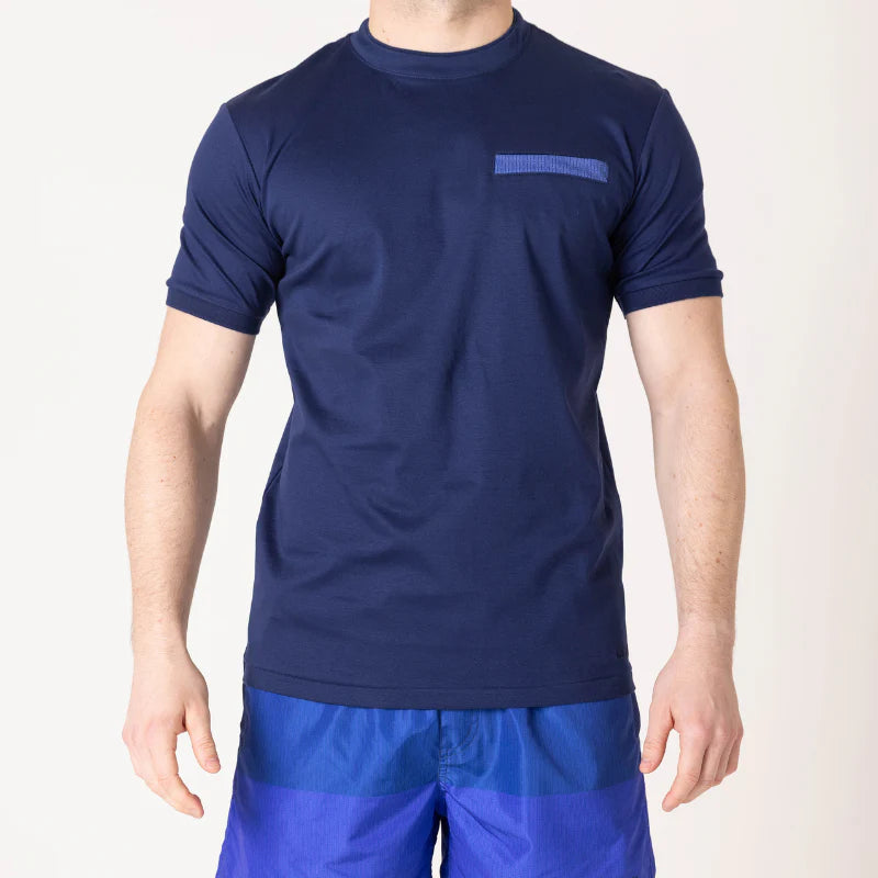 Lanka Pocket Tee Navy
