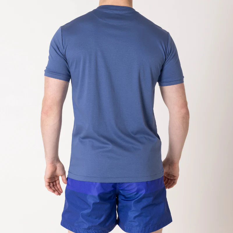 Lanka Pocket Tee Azure