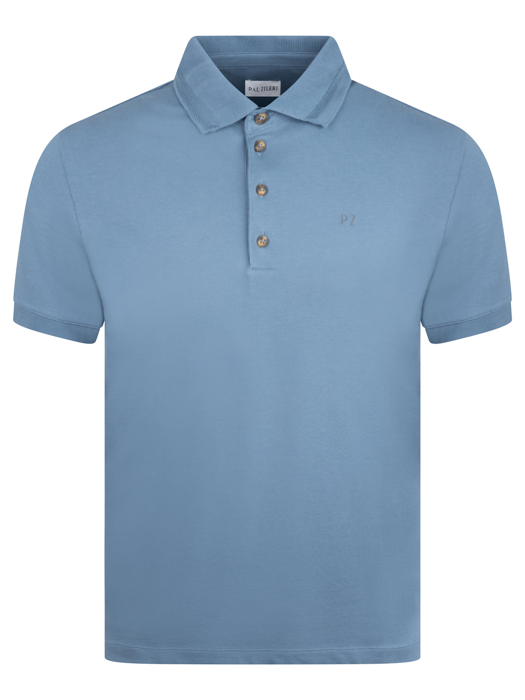 Pal Zileri Logo Polo Blue