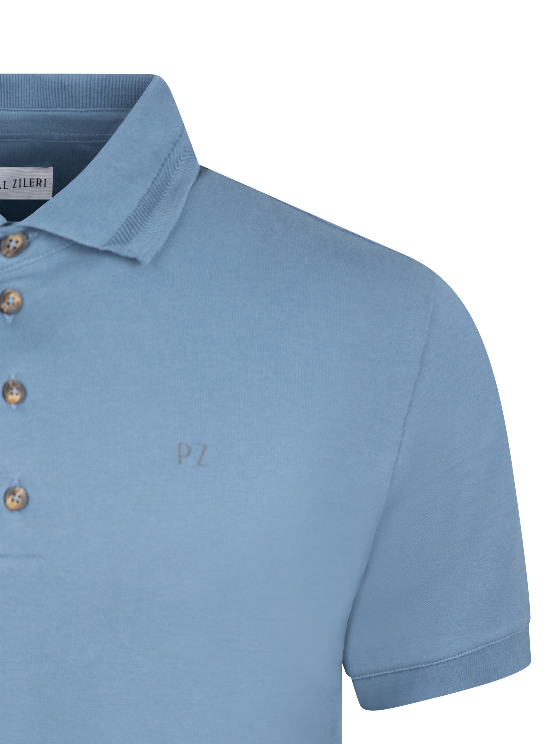 Load image into Gallery viewer, Pal Zileri Logo Polo Blue
