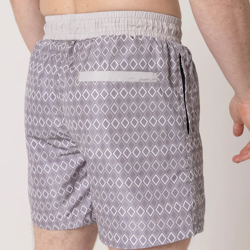 Lanka Diamond Swim Short Grey