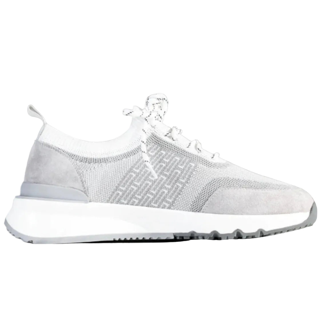 Lanka Sky Knit Trainer White