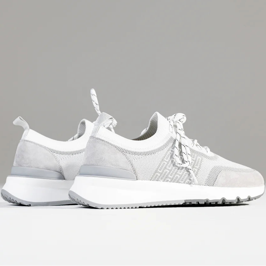 Lanka Sky Knit Trainer White