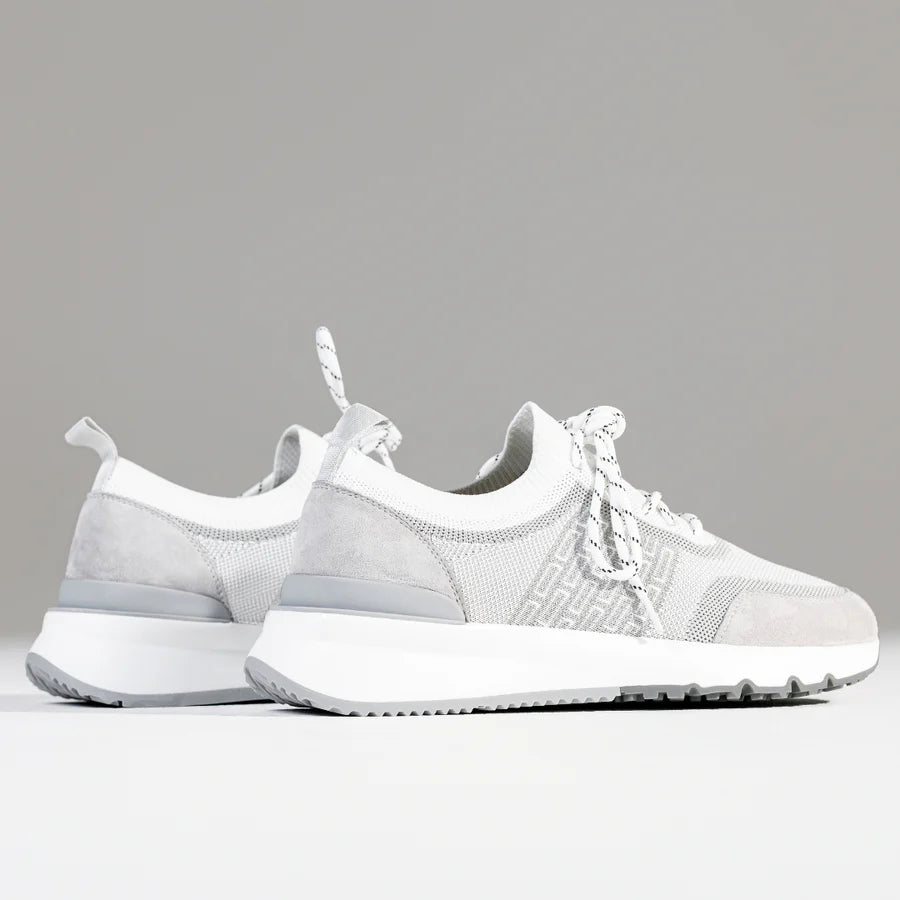 Lanka Sky Knit Trainer White