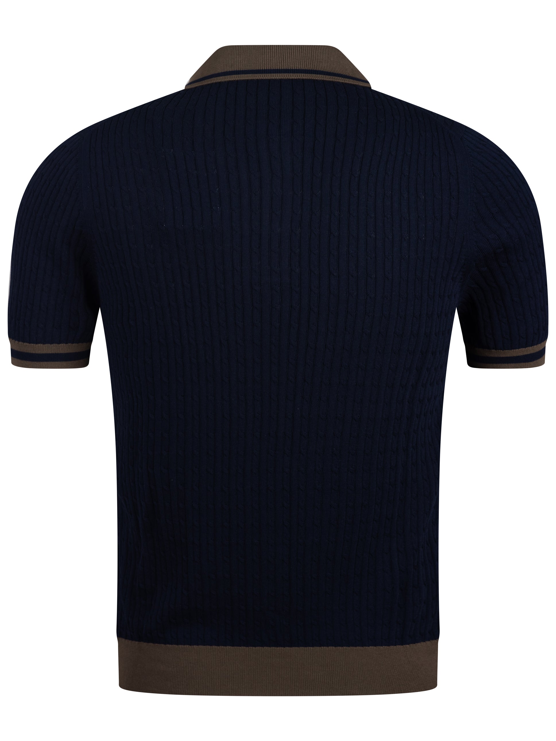 Load image into Gallery viewer, Gran Sasso Cable Knit Navy
