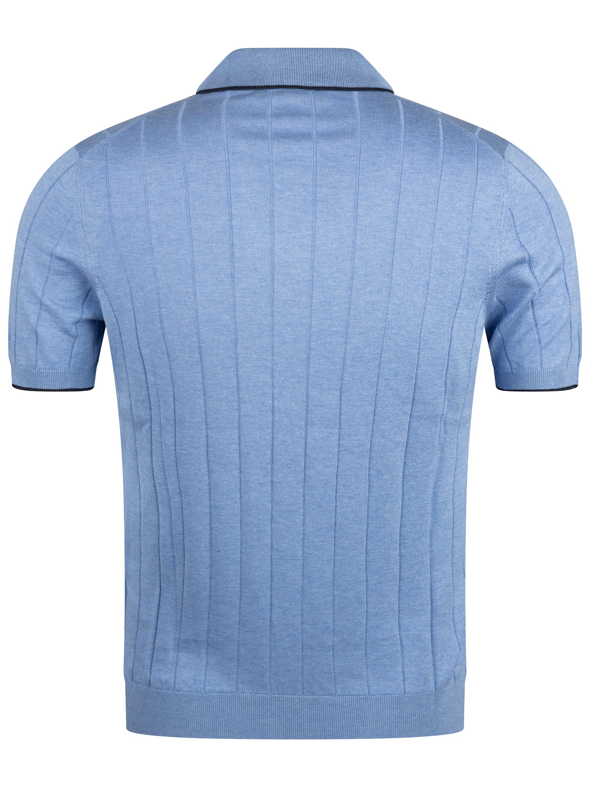 Load image into Gallery viewer, Gran Sasso Zip Silk Trim Sky
