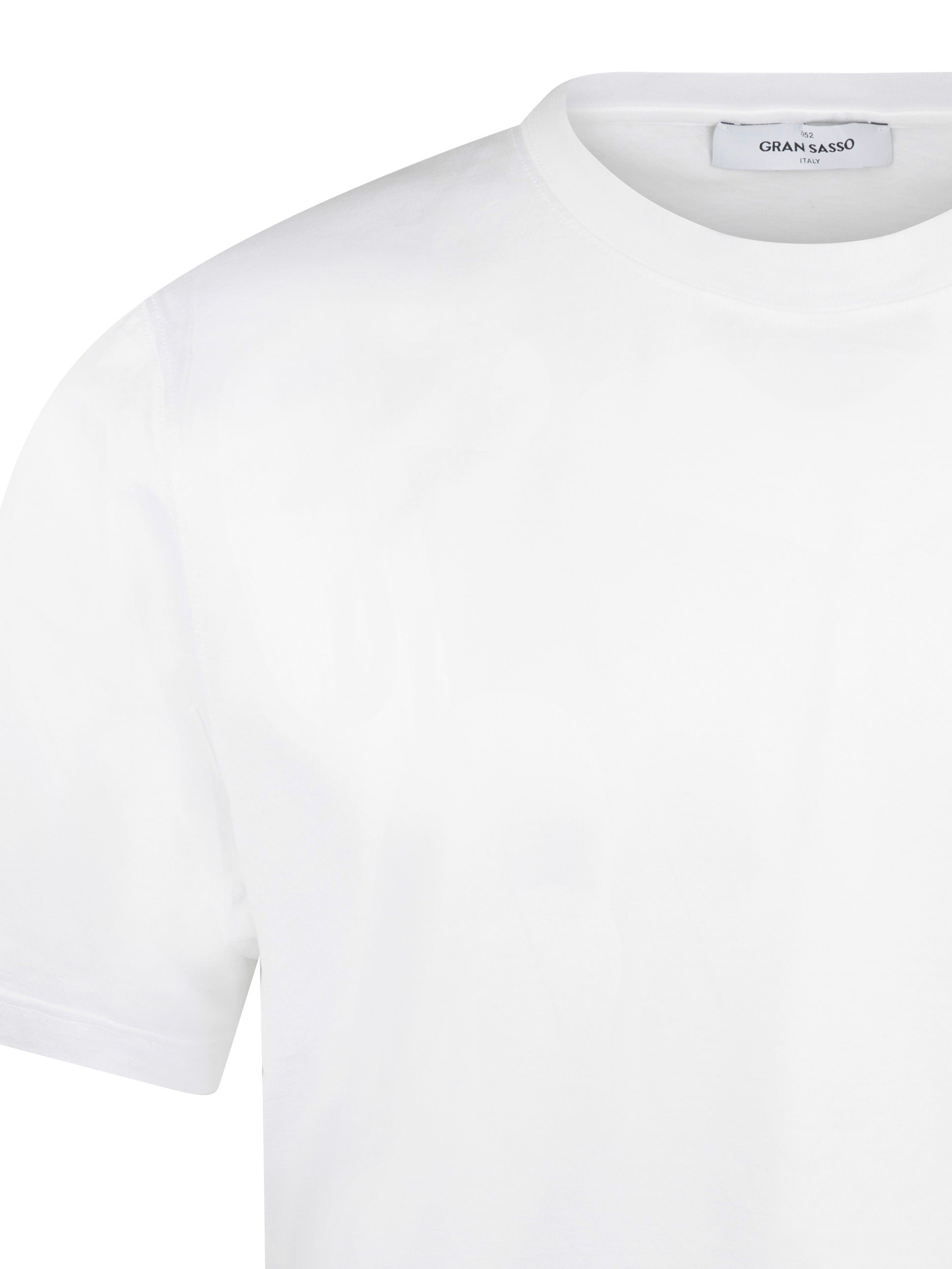 Load image into Gallery viewer, Gran Sasso Mercerised Tee White
