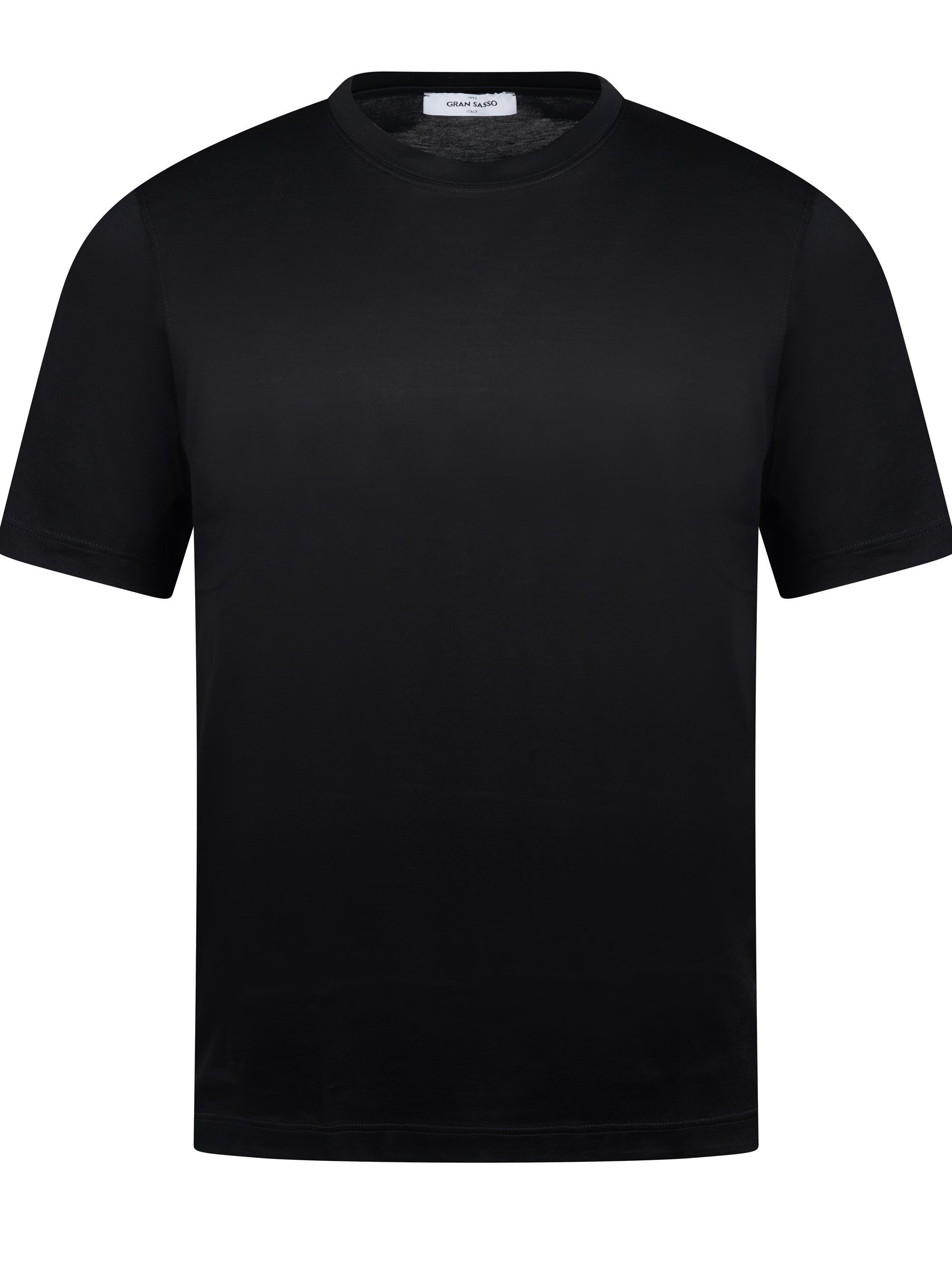 Gran Sasso Mercerised Tee Black