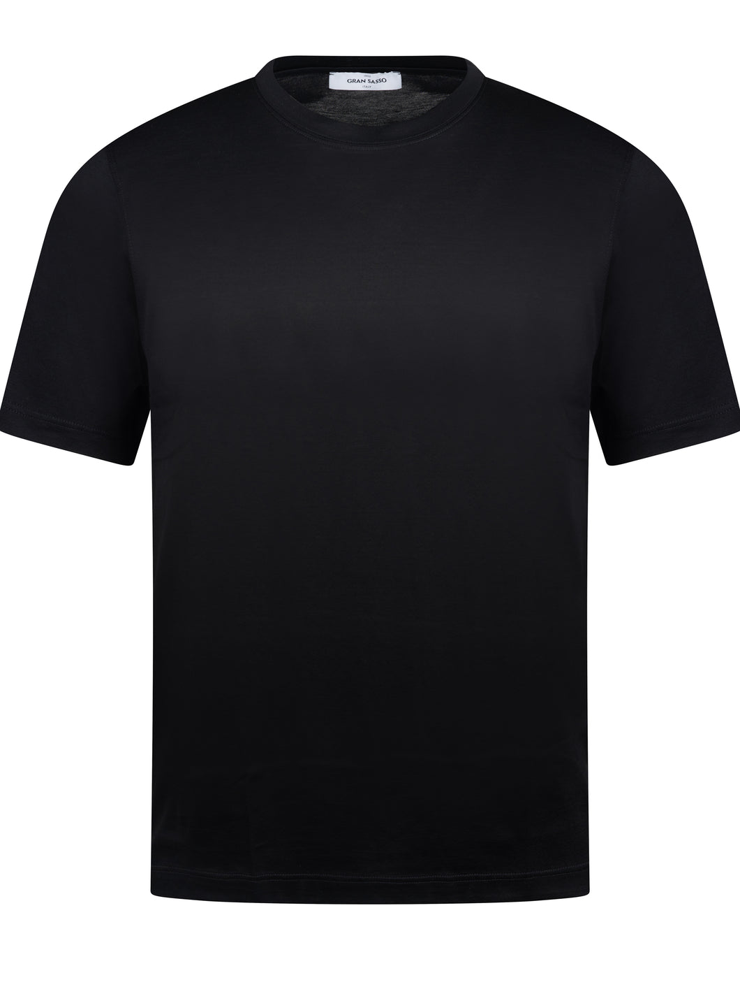 Gran Sasso Mercerised Tee Black