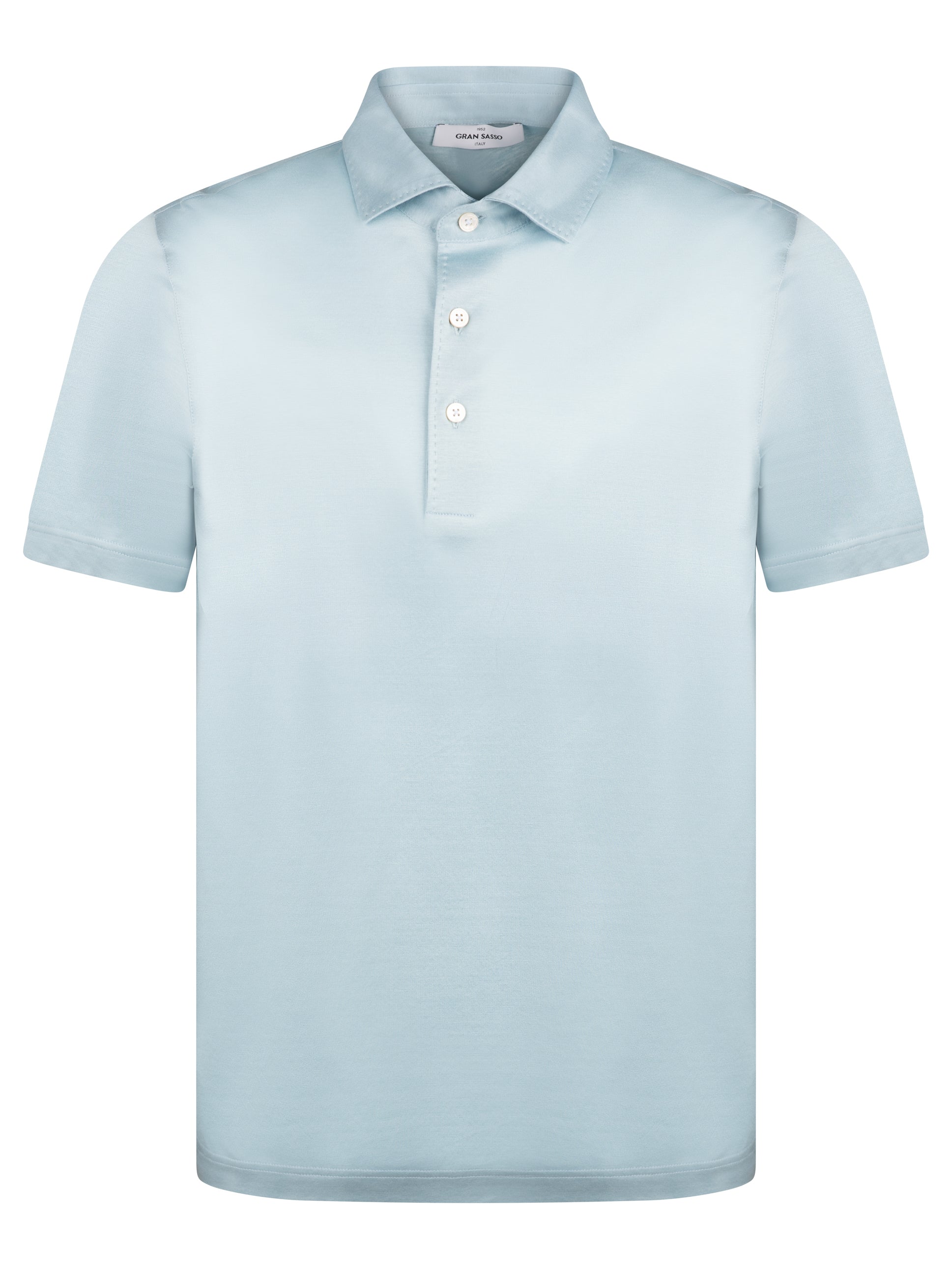 Load image into Gallery viewer, Gran Sasso Mercerised Polo Mint
