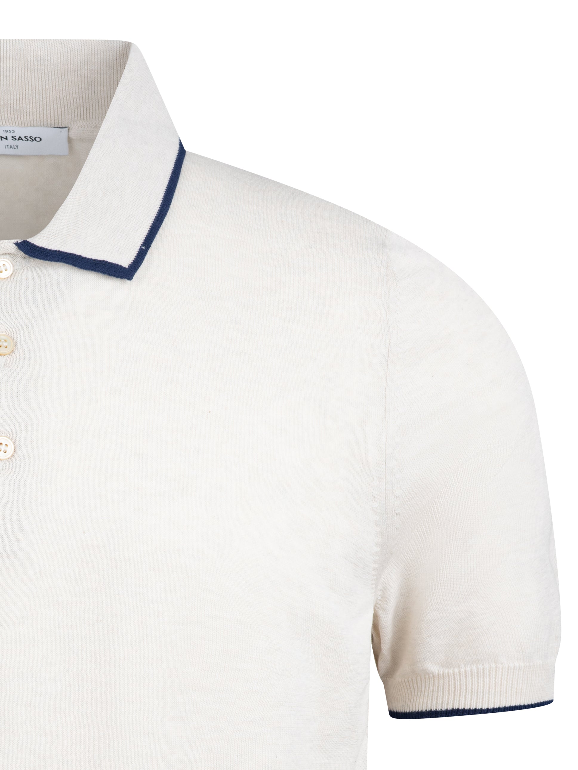 Load image into Gallery viewer, Gran Sasso Tipped Collar Beige
