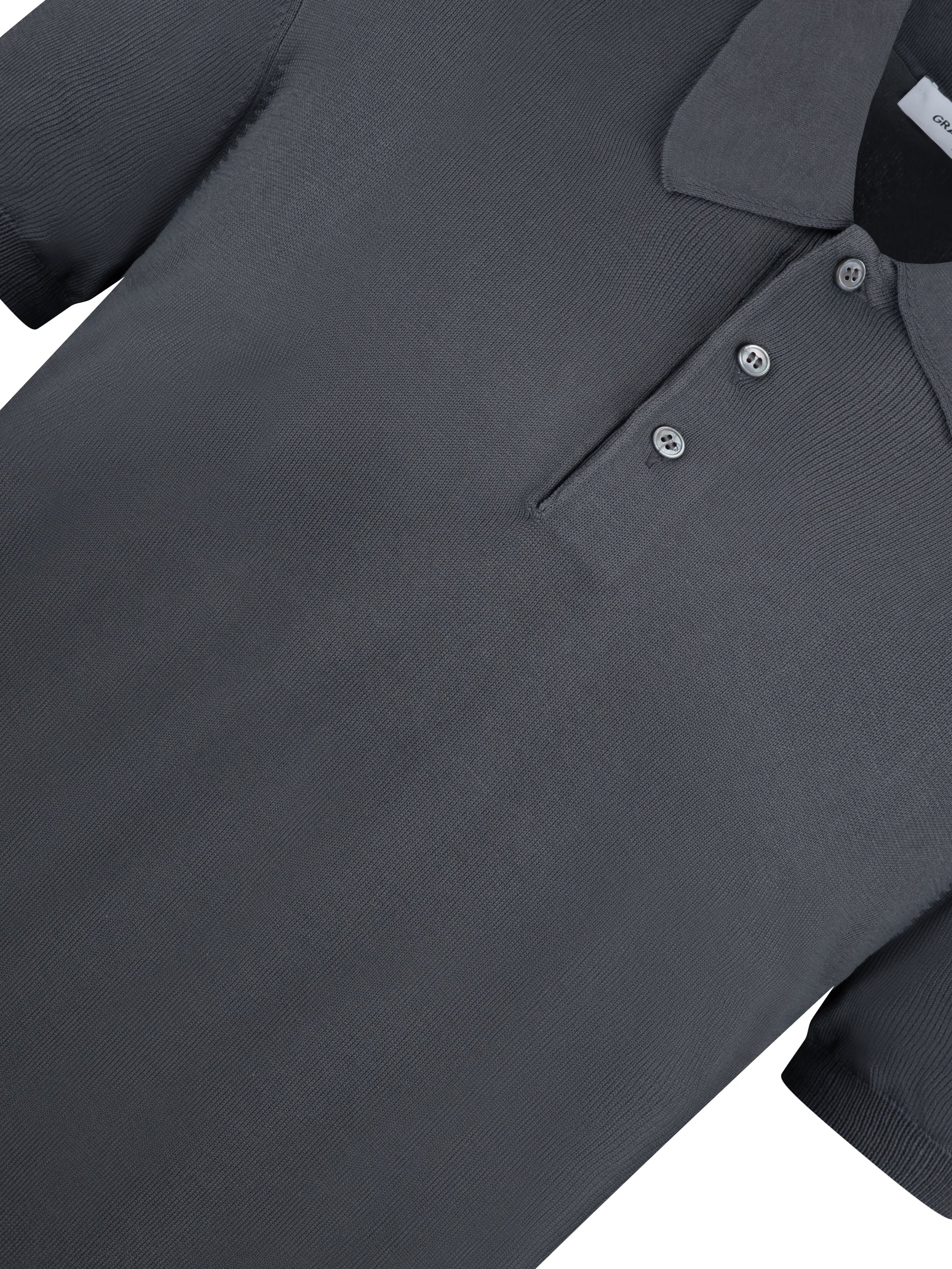 Load image into Gallery viewer, Gran Sasso Egyptian Cotton Knit Charcoal
