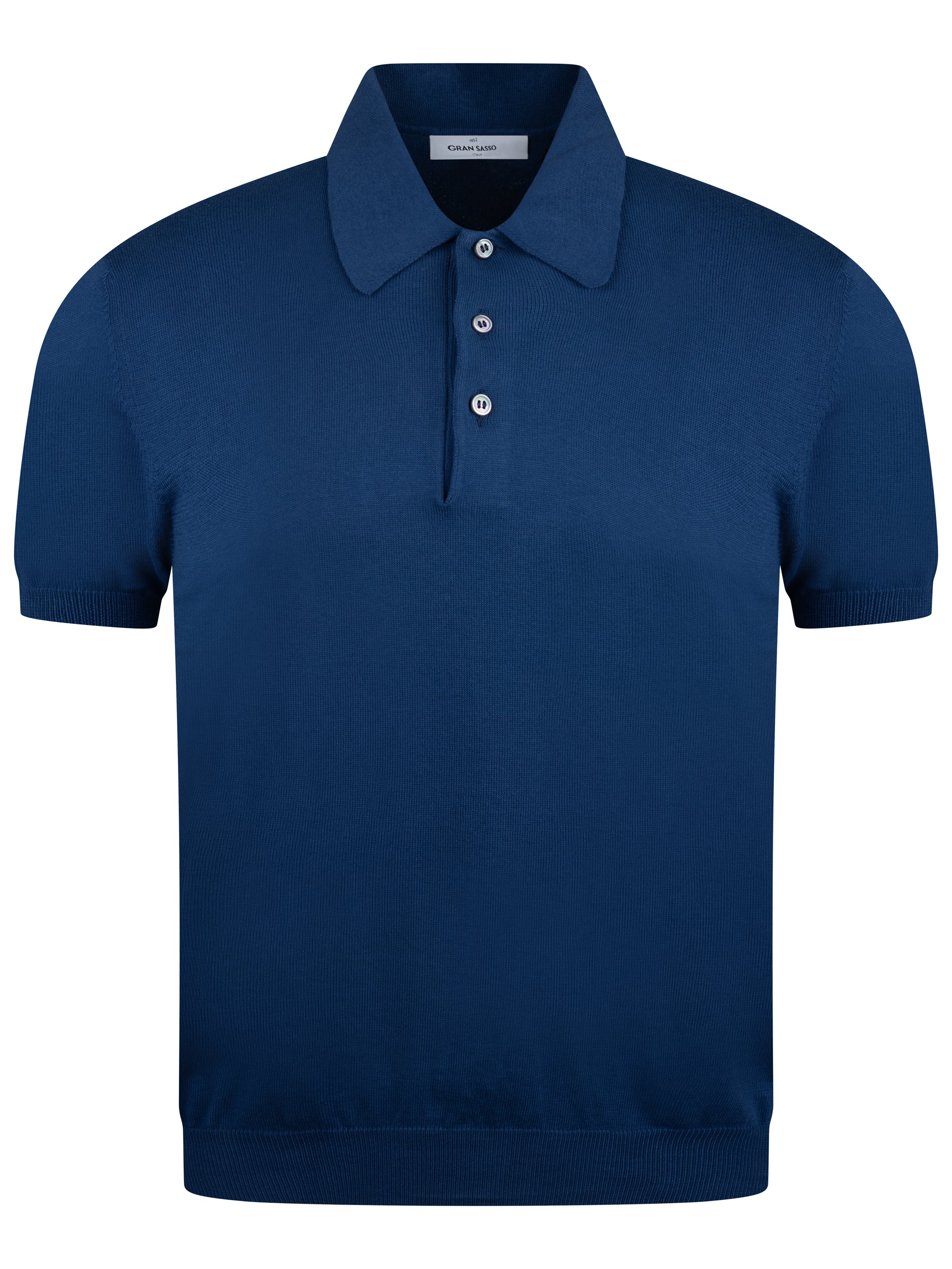 Load image into Gallery viewer, Gran Sasso Egyptian Cotton Knit Indigo
