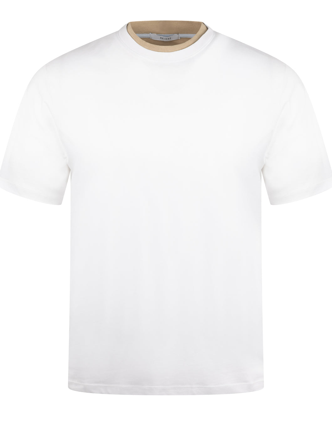 Sseinse Contrast Tee White