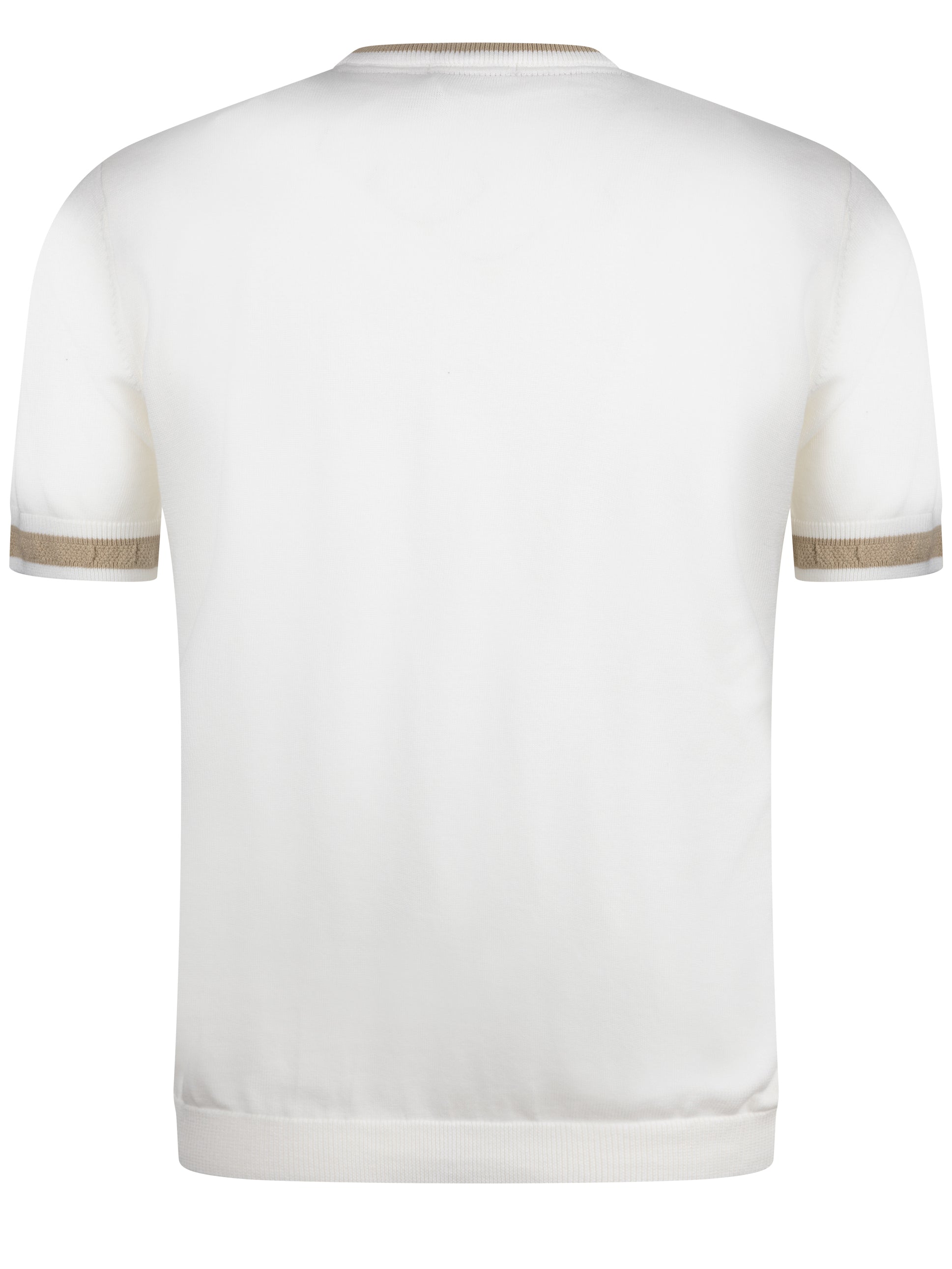 Load image into Gallery viewer, Sseinse Contrast Knit Tee White
